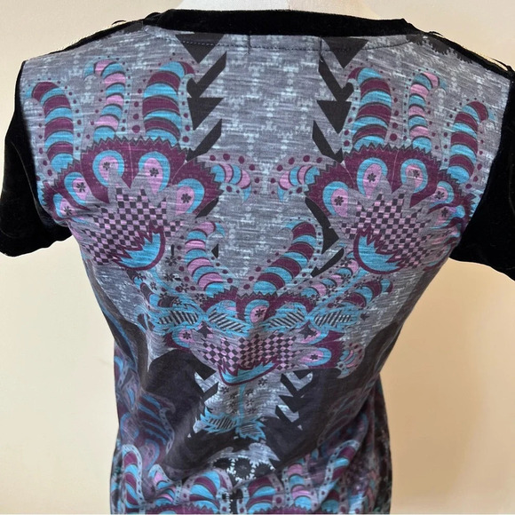 Custo Barcelona patterned short sleeve dress 17969 - Picture 9 of 12